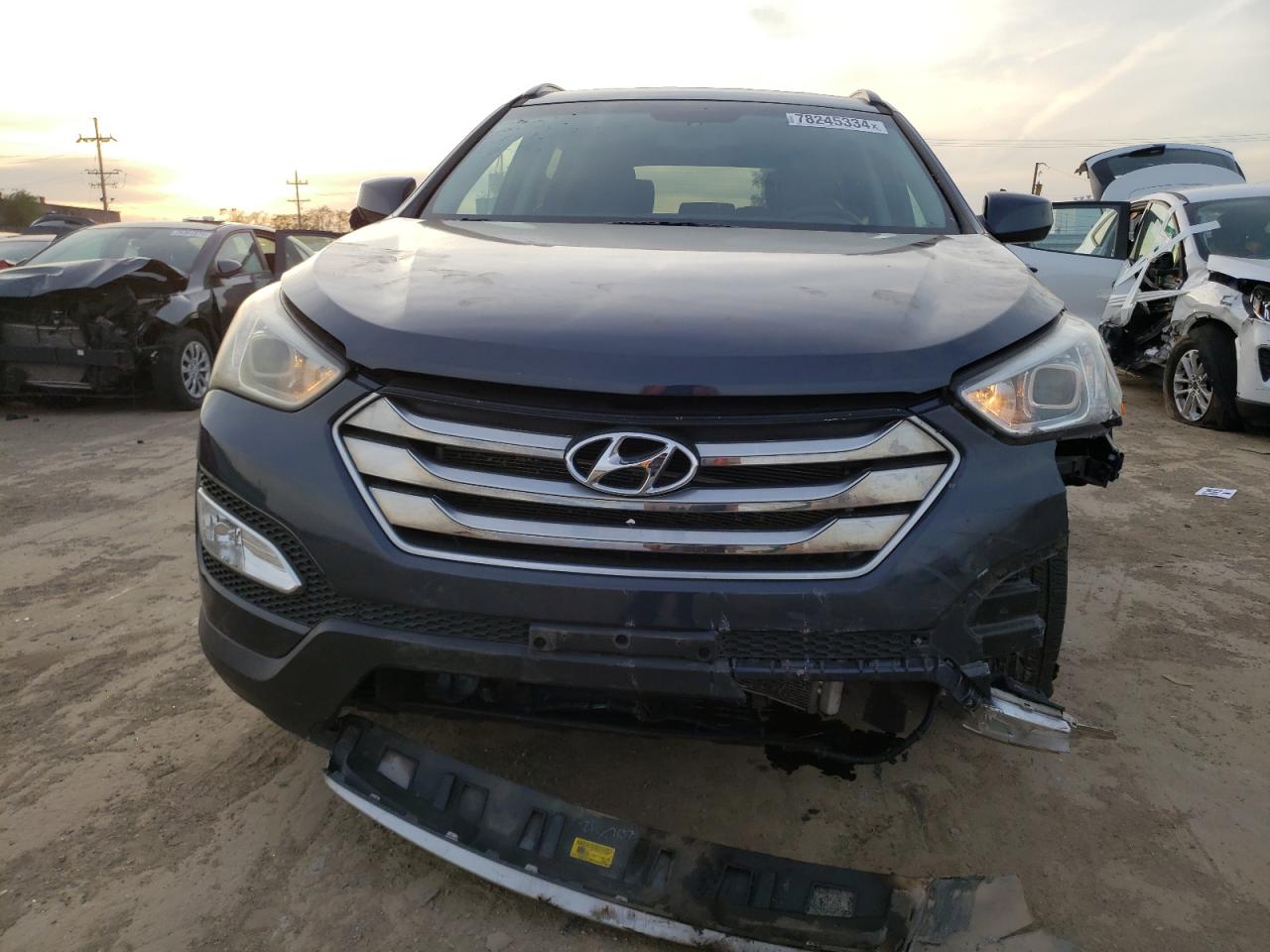 Lot #2977194136 2015 HYUNDAI SANTA FE S