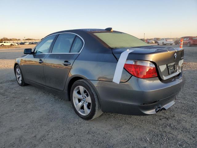 BMW 530 I 2007 gray  gas WBANE73547B996566 photo #3