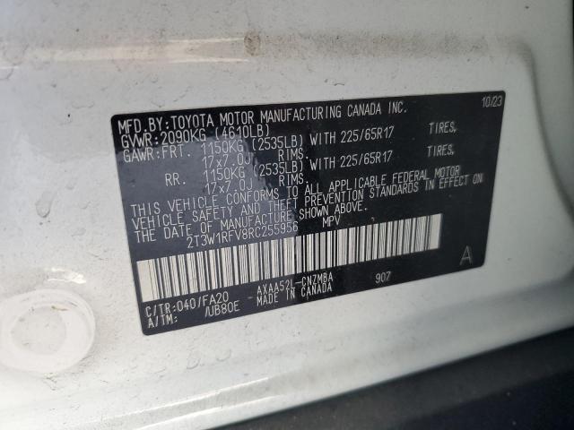 VIN 2T3W1RFV8RC255956 2024 Toyota RAV4, Xle no.13