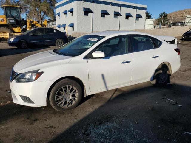 NISSAN SENTRA S 2016 white sedan 4d gas 3N1AB7AP4GY297652 photo #1