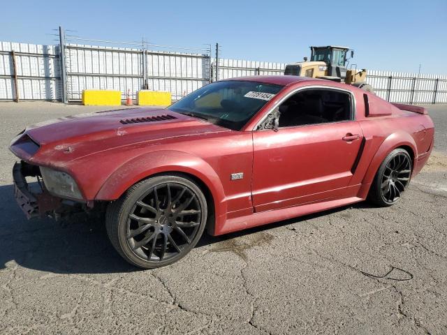 FORD MUSTANG GT 2008 red coupe gas 1ZVHT82H785173764 photo #1