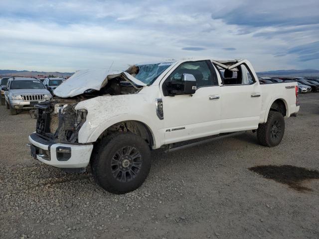 FORD F350 SUPER 2021 white  diesel 1FT8W3BT9MEC00443 photo #1