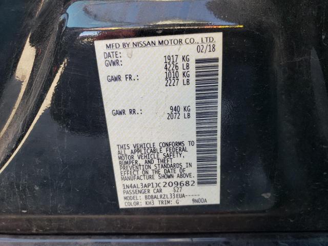 2018 NISSAN ALTIMA 2.5 - 1N4AL3AP1JC209682