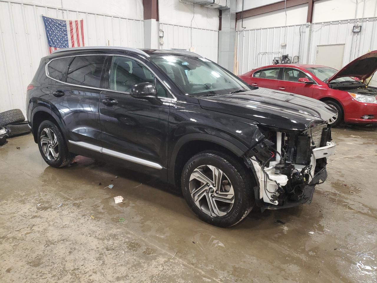 Lot #2972475722 2022 HYUNDAI SANTA FE S