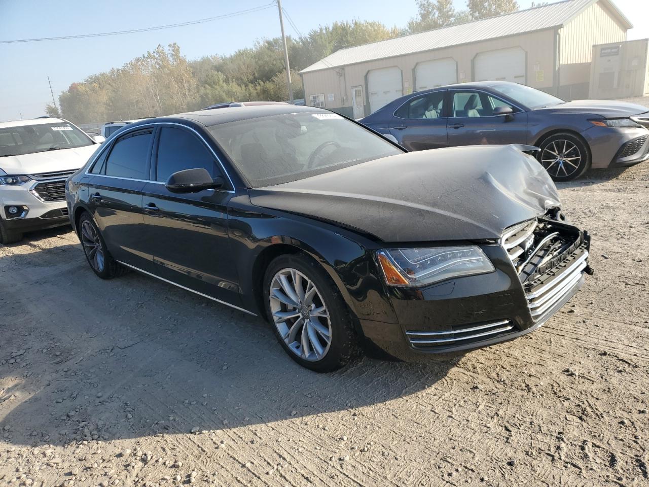 Lot #3009124317 2014 AUDI A8 L QUATT