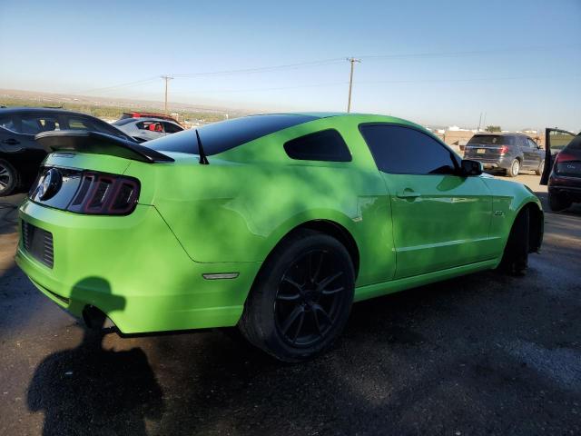 FORD MUSTANG GT 2014 green  gas 1ZVBP8CF2E5204499 photo #4