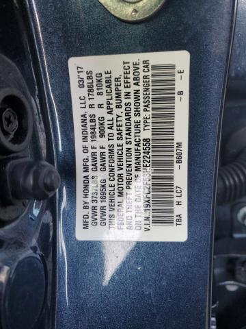 2017 HONDA CIVIC LX - 19XFC2F53HE224558