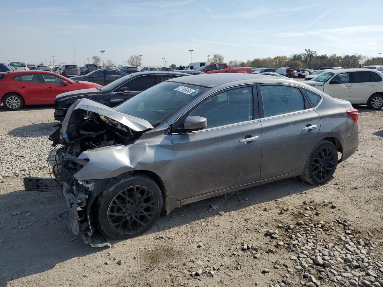 Lot #2940305145 2017 NISSAN SENTRA S