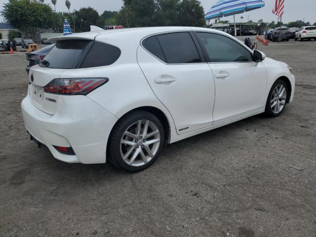 LEXUS CT 200 2017 white  hybrid engine JTHKD5BH8H2287308 photo #4