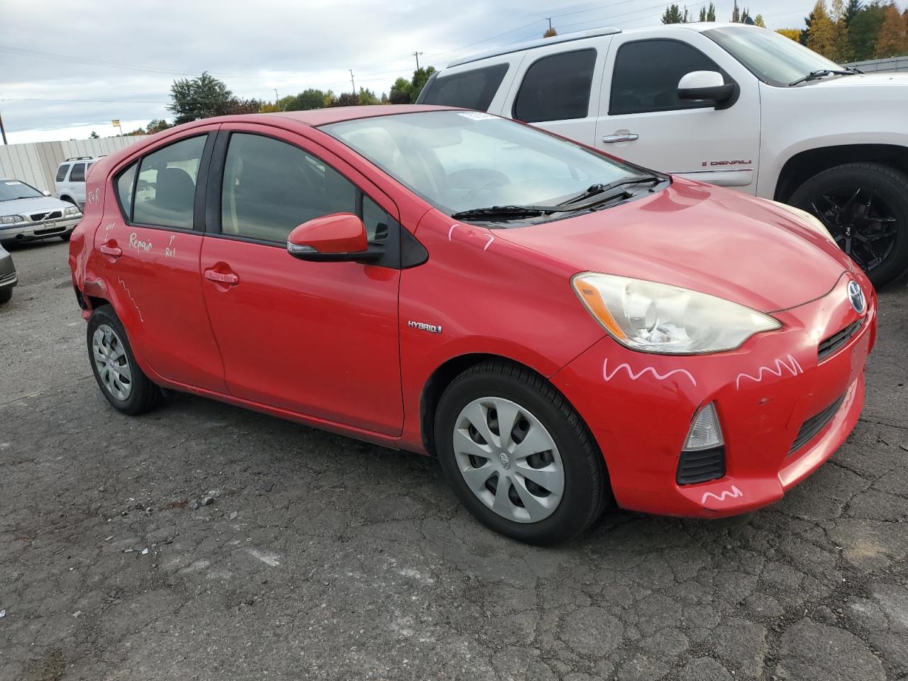 Lot #2962458839 2013 TOYOTA PRIUS C