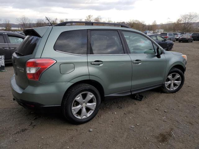 SUBARU FORESTER 2 2014 green  gas JF2SJAJC4EH527053 photo #4