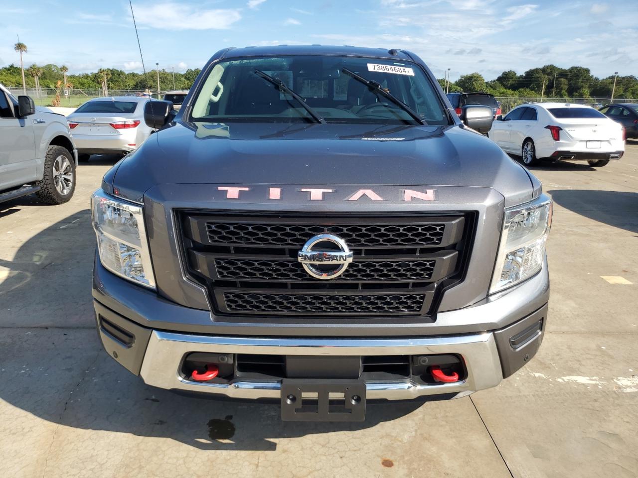 Lot #2988137994 2021 NISSAN TITAN SV