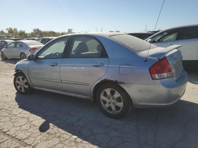 KIA SPECTRA EX 2008 silver sedan 4d gas KNAFE121X85527756 photo #3