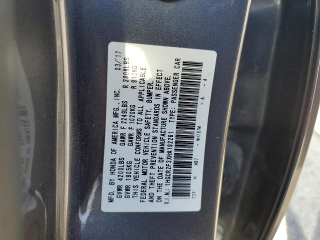 2017 HONDA ACCORD LX - 1HGCR2F3XHA192261