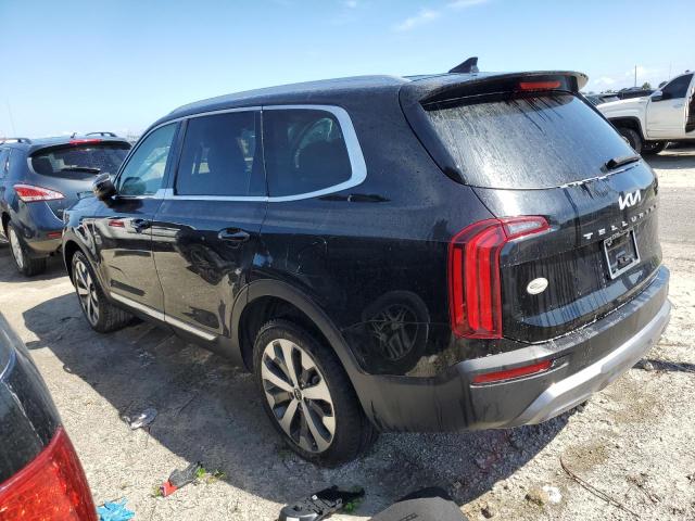 KIA TELLURIDE 2022 black  gas 5XYP34HC6NG292427 photo #3