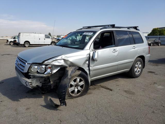 TOYOTA HIGHLANDER 2003 silver  gas JTEGF21A330117944 photo #1