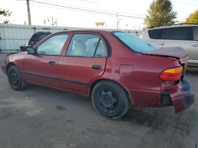 CHEVROLET GEO PRIZM 2002 red  gas 1Y1SK528X2Z408471 photo #3