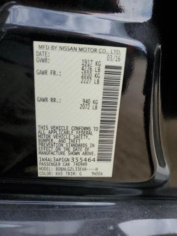 2016 NISSAN ALTIMA 2.5 - 1N4AL3AP1GN355464