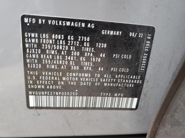 2022 VOLKSWAGEN ID.4 PRO S - WVGUNPE27NP050250