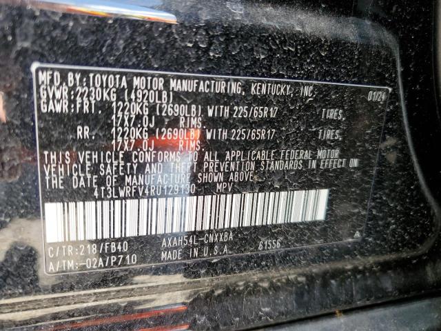 2024 TOYOTA RAV4 LE - 4T3LWRFV4RU129130