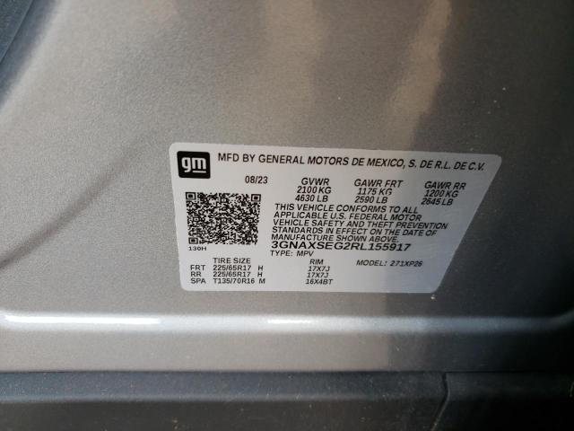 2024 CHEVROLET EQUINOX LS - 3GNAXSEG2RL155917