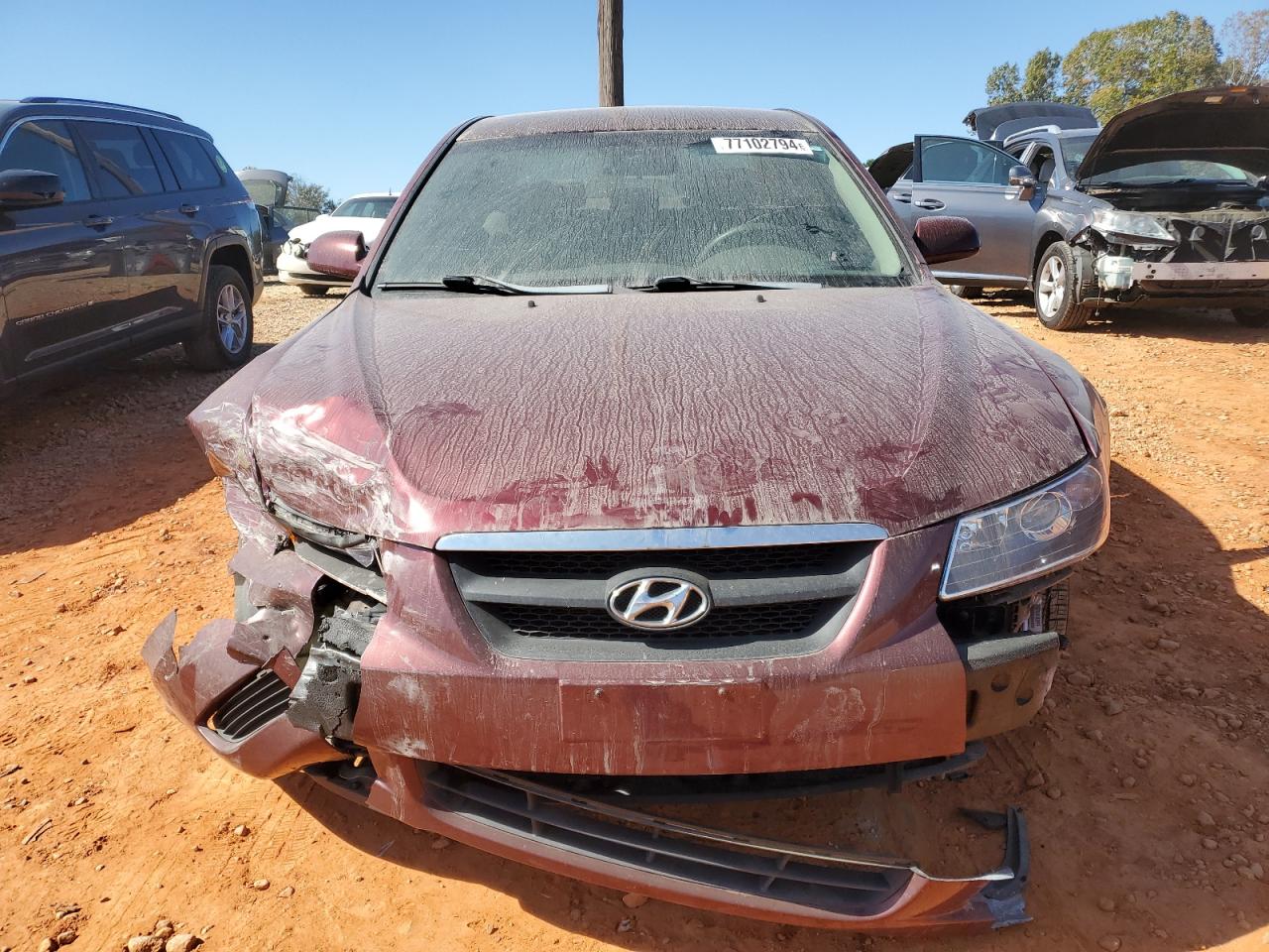 Lot #2945304497 2008 HYUNDAI SONATA GLS