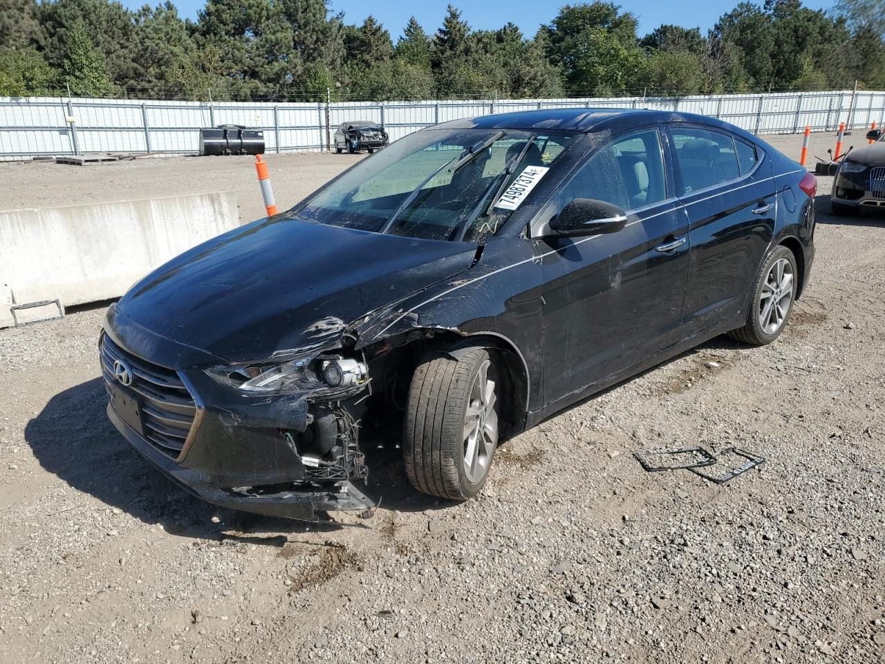 Lot #3009109475 2017 HYUNDAI ELANTRA SE