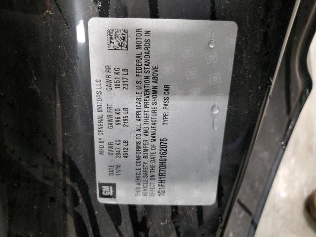 2017 CHEVROLET CAMARO SS - 1G1FH1R70H0162076