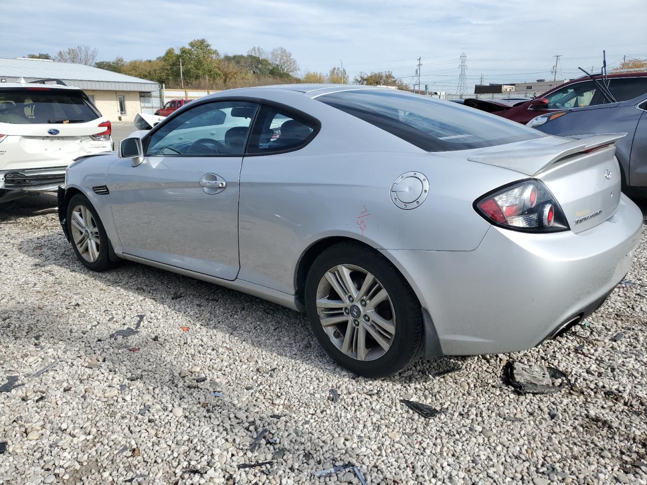 Lot #3034439716 2008 HYUNDAI TIBURON GS