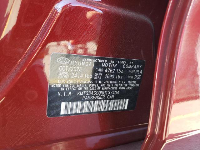 2024 GENESIS G70 BASE - KMTG34SC0RU137404