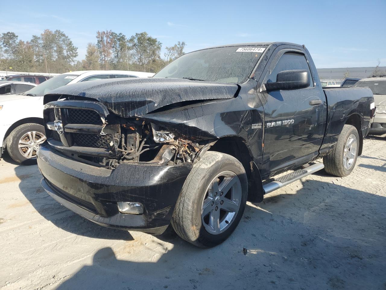 Lot #2927708856 2012 DODGE RAM 1500 S