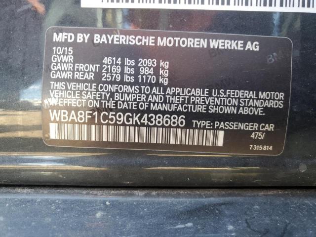 2016 BMW 328 D XDRI - WBA8F1C59GK438686