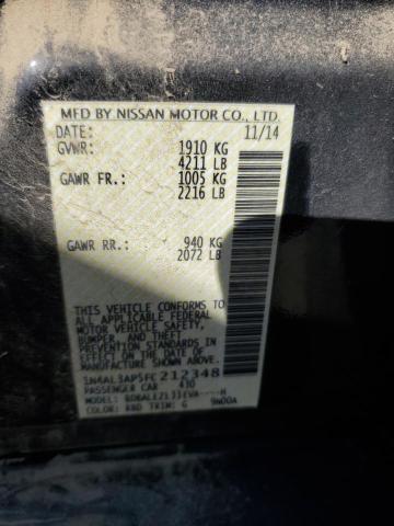 2015 NISSAN ALTIMA 2.5 - 1N4AL3AP5FC212348