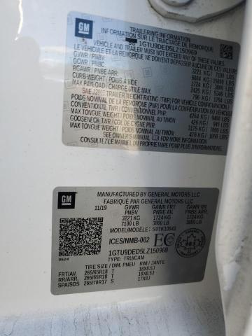 2020 GMC SIERRA K15 - 1GTU9DED5LZ150969