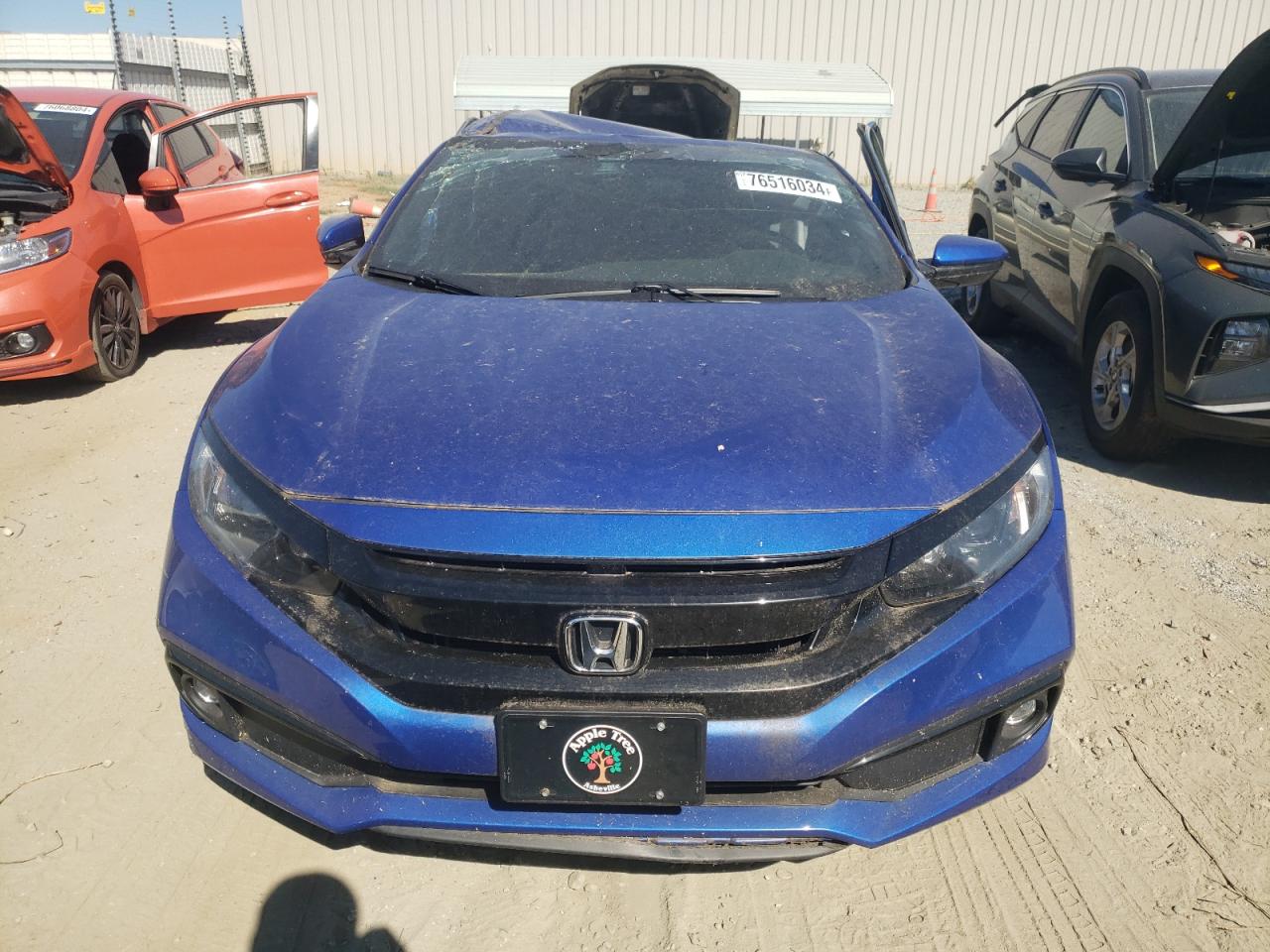 Lot #2974594452 2019 HONDA CIVIC SPOR