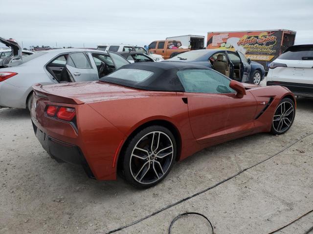 CHEVROLET CORVETTE S 2015 orange  gas 1G1YK3D71F5111912 photo #4