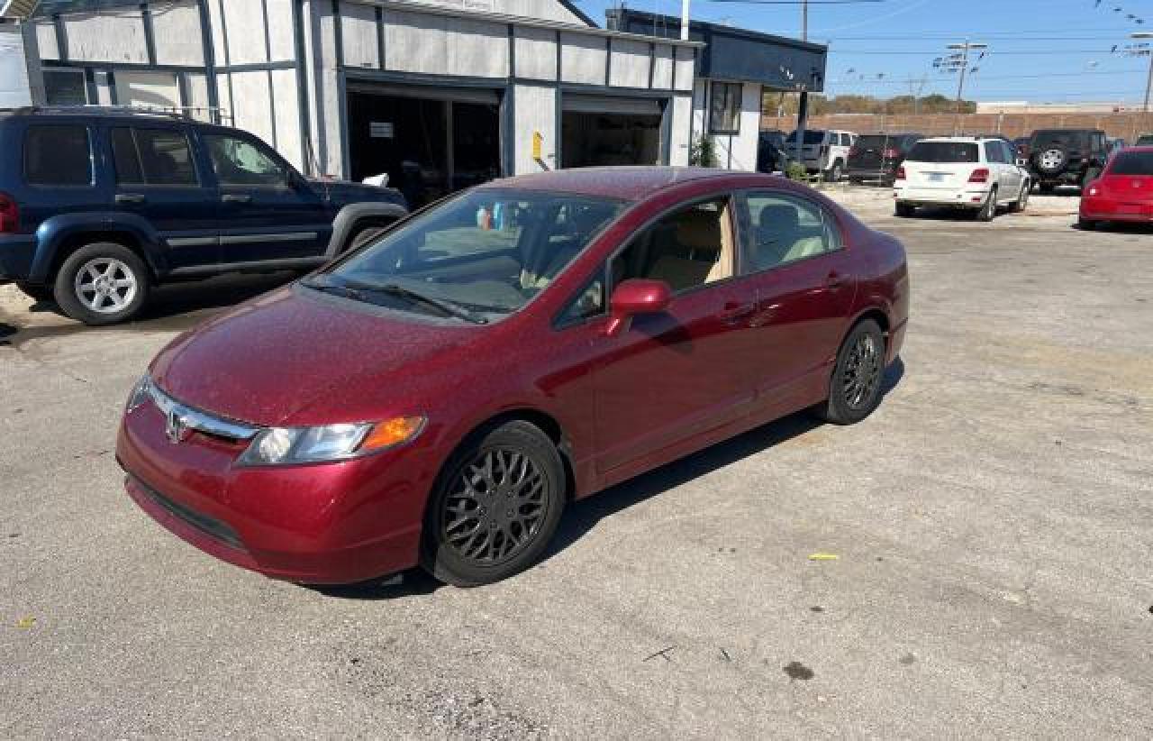 Lot #2926177348 2008 HONDA CIVIC LX