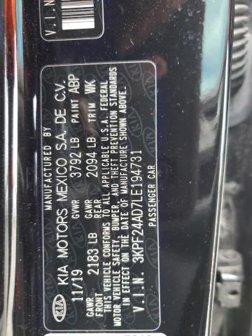 2020 KIA FORTE FE - 3KPF24AD7LE194731