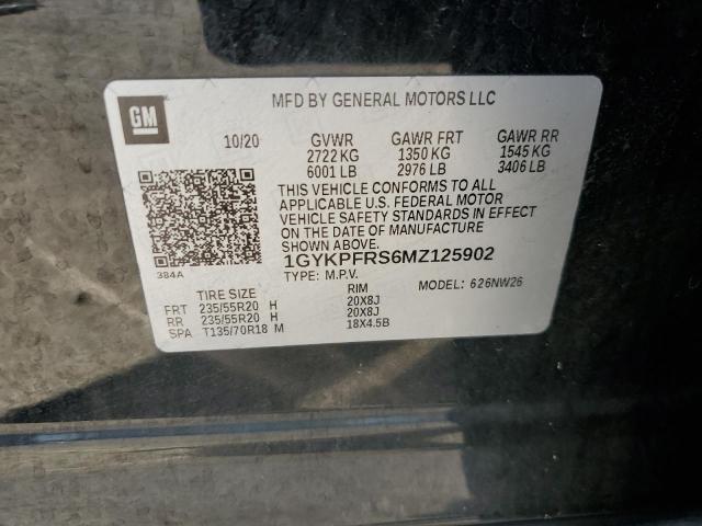 2021 CADILLAC XT6 PLATIN - 1GYKPFRS6MZ125902