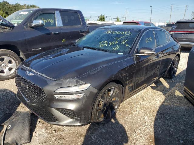 GENESIS G70 BASE 2023 gray  gas KMTG34TA4PU104352 photo #1