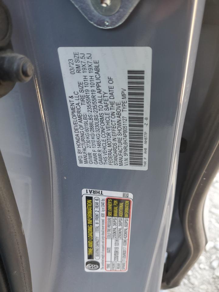 Lot #3024176830 2023 HONDA ODYSSEY SP