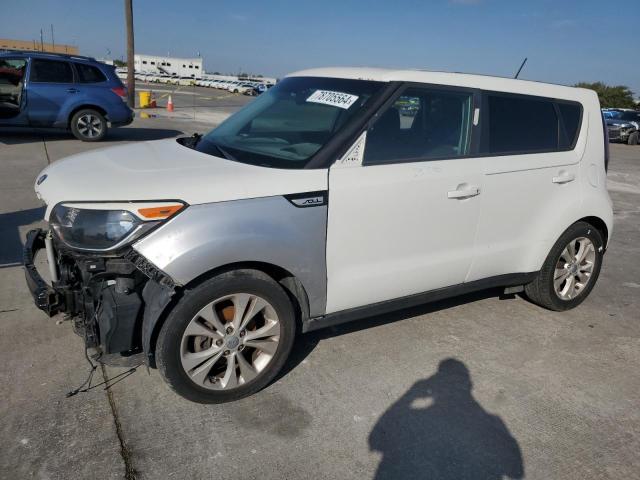 KIA SOUL + 2015 white 4dr spor gas KNDJP3A5XF7200203 photo #1