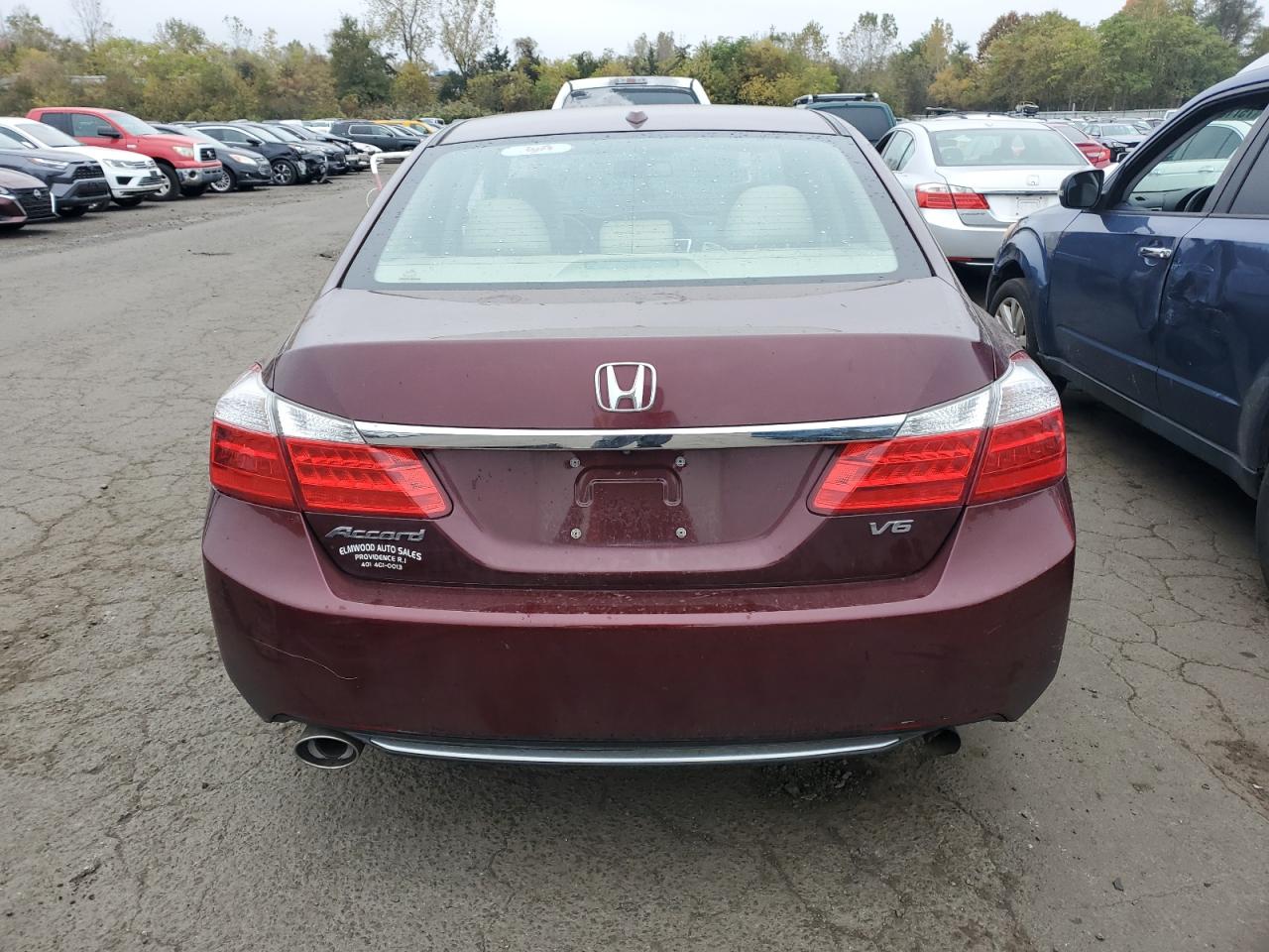 Lot #2974118361 2014 HONDA ACCORD EXL