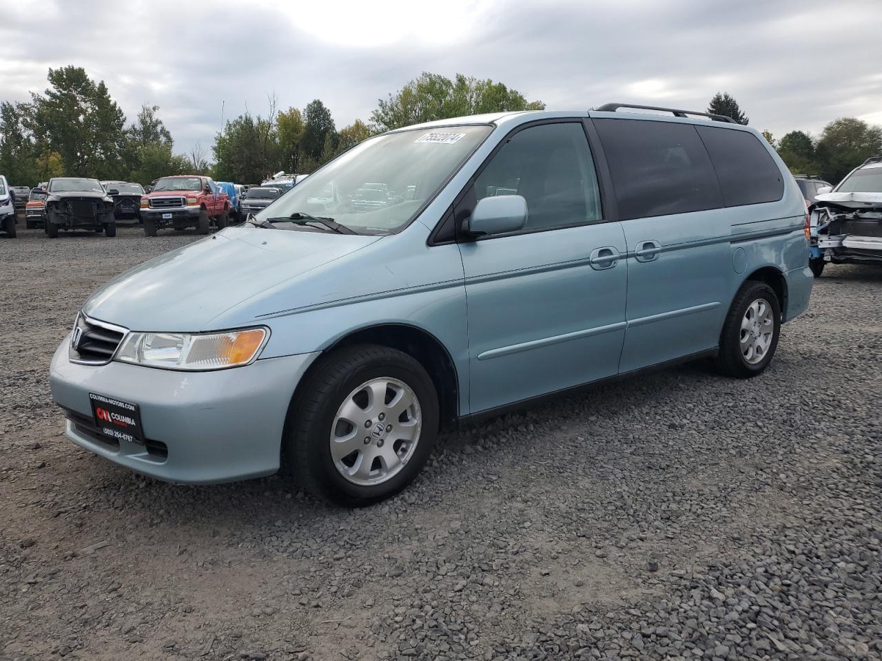 Lot #2974691026 2003 HONDA ODYSSEY EX