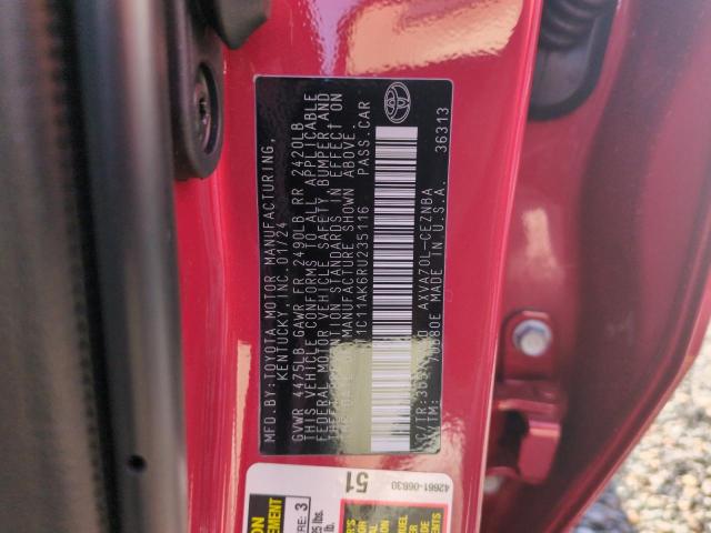 2024 TOYOTA CAMRY LE - 4T1C11AK6RU235116