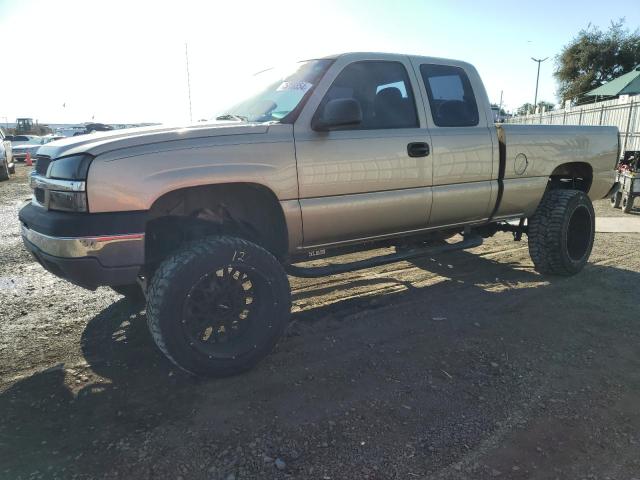 CHEVROLET SILVERADO 2005 gold  gas 1GCEC19V65Z116484 photo #1