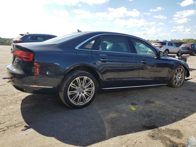 AUDI A8 L QUATT 2015 blue  gas WAU3GAFD9FN008017 photo #4