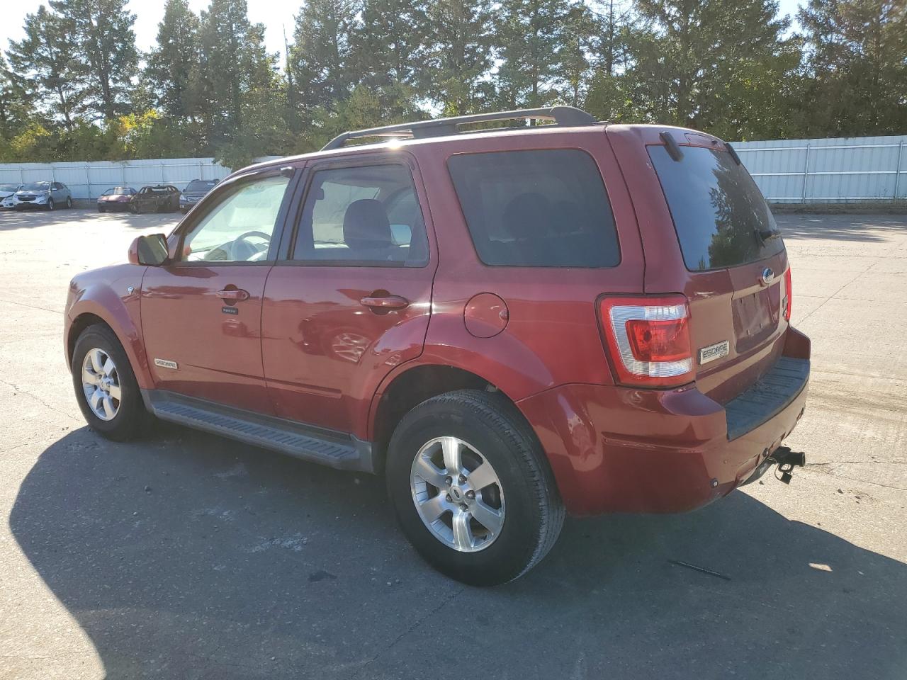 FORD ESCAPE LIM 2008 red 4dr spor gas 1FMCU94108KC24633 photo #3