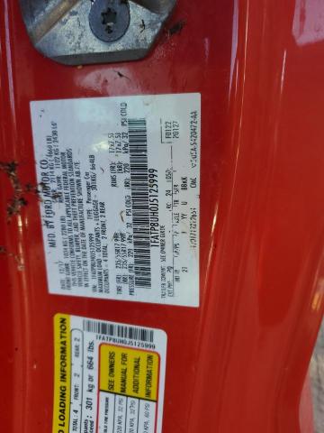 1FATP8UH0J5125999 2018 FORD ALL Models