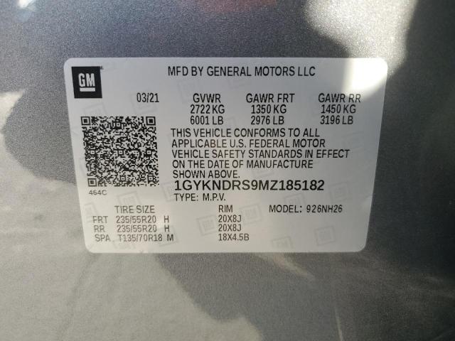 2021 CADILLAC XT5 PREMIU - 1GYKNDRS9MZ185182